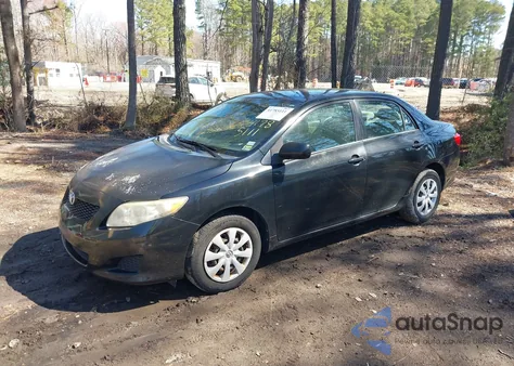 2010 Toyota Corolla Le z USA, uszkodzony, nr VIN 1NXBU4EE0AZ384134